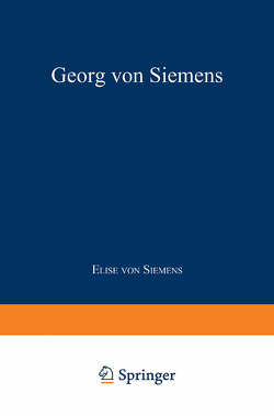 Georg von Siemens von von Siemens,  Elise