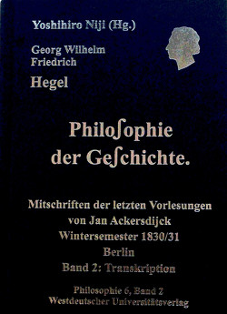 Georg Wilhelm Friedrich Hegel von Niji,  Yoshihiro