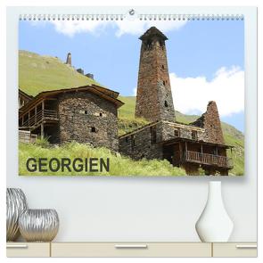 GEORGIEN (hochwertiger Premium Wandkalender 2024 DIN A2 quer), Kunstdruck in Hochglanz von schmid,  huttwil (schweiz),  samuel