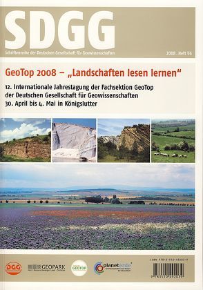 GeoTop 2008 – Landschaften lesen lernen von Röhling,  Heinz G, Zellmer,  Henning