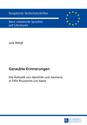 Geraubte Erinnerungen von Weigt,  Lela