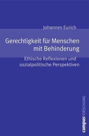 Gerechtigkeit für Menschen mit Behinderung von Eurich,  Johannes