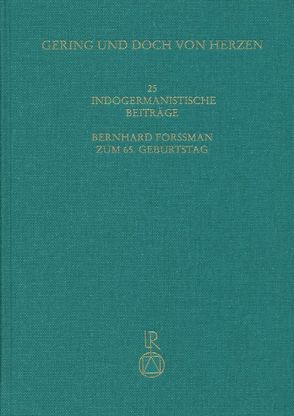 »Gering und doch von Herzen« von Habisreitinger,  Jürgen, Plath,  Robert, Ziegler,  Sabine