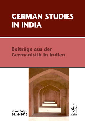 German Studies in India von Afifi,  Julia, Deutscher Akademischer Austauschdienst, Rajan,  Rekha V., Schwarz,  Thomas, Ulrich,  Carmen