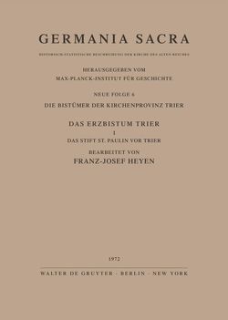 Germania Sacra. Neue Folge / Die Bistümer der Kirchenprovinz Mainz. Das Bistum Hildesheim I. Das Reichsunmittelbare Kanonissenstift Gandersheim von Goetting,  Hans