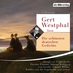 Gert Westphal liest: Die schönsten deutschen Gedichte von Droste-Hülshoff,  Annette von, Eichendorff,  Joseph von, Fontane,  Theodor, Goethe,  Johann Wolfgang von, Heine,  Heinrich, Hölderlin,  Friedrich, Lessing,  Gotthold Ephraim, Mörike,  Eduard, Rilke,  Rainer Maria, Schiller,  Friedrich, Storm,  Theodor, Westphal,  Gert