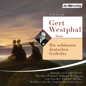 Gert Westphal liest: Die schönsten deutschen Gedichte von Droste-Hülshoff,  Annette von, Eichendorff,  Joseph von, Fontane,  Theodor, Goethe,  Johann Wolfgang von, Heine,  Heinrich, Hölderlin,  Friedrich, Lessing,  Gotthold Ephraim, Mörike,  Eduard, Rilke,  Rainer Maria, Schiller,  Friedrich, Storm,  Theodor, Westphal,  Gert