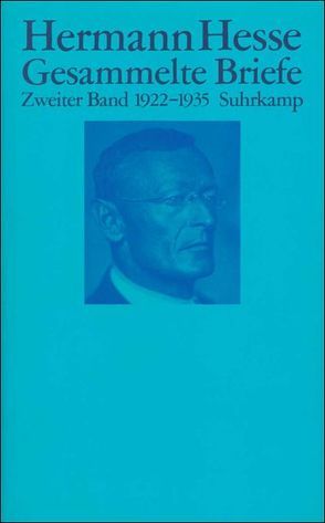 Gesammelte Briefe. Vier Bände in Kassette von Hesse,  Hermann, Michels,  Ursula, Michels,  Volker