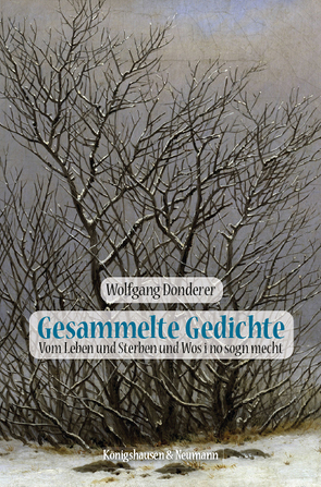 Gesammelte Gedichte von Donderer,  Wolfgang