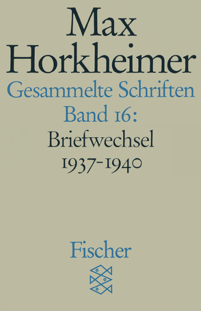 Gesammelte Schriften in 19 Bänden von Horkheimer,  Max