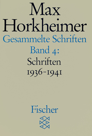 Gesammelte Schriften in 19 Bänden von Horkheimer,  Max