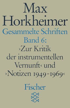 Gesammelte Schriften in 19 Bänden von Horkheimer,  Max