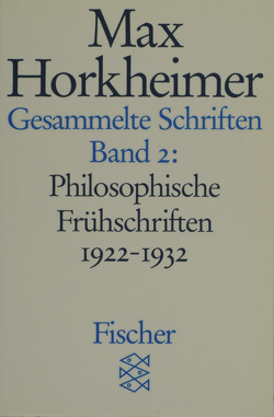 Gesammelte Schriften in 19 Bänden von Horkheimer,  Max