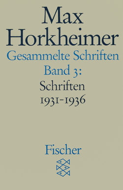 Gesammelte Schriften in 19 Bänden von Horkheimer,  Max