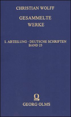 Gesammelte Werke von Wolff,  Christian