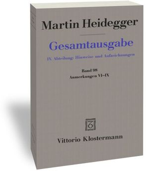 Anmerkungen VI-IX von Heidegger,  Martin, Trawny,  Peter