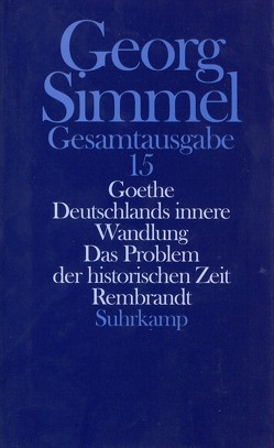 Gesamtausgabe in 24 Bänden von Kösser,  Uta, Kruckis,  Hans-Martin, Rammstedt,  Otthein, Simmel,  Georg