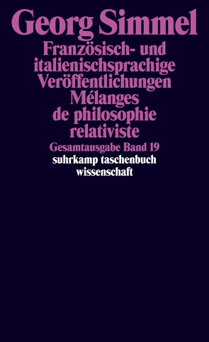 Gesamtausgabe in 24 Bänden von Grünberg,  Karl, Papilloud,  Christian, Rammstedt,  Angela, Rammstedt,  Otthein, Simmel,  Georg, Watier,  Patrick