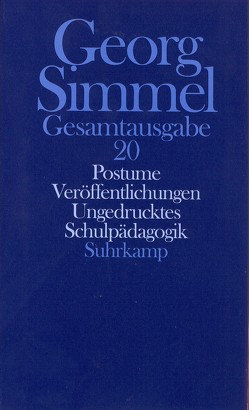 Gesamtausgabe in 24 Bänden von Karlsruhen,  Torge, Rammstedt,  Otthein, Simmel,  Georg