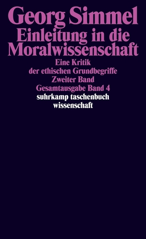 Gesamtausgabe in 24 Bänden von Köhnke,  Klaus Christian, Rammstedt,  Otthein, Simmel,  Georg