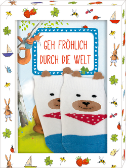 Geschenkset – Geh fröhlich durch die Welt von Reider,  Katja, Wilson,  Henrike