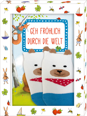 Geschenkset – Geh fröhlich durch die Welt von Reider,  Katja, Wilson,  Henrike