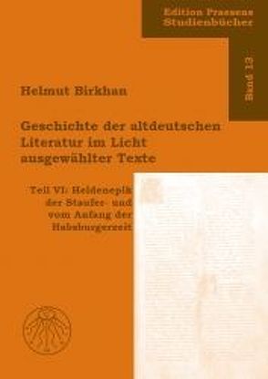 Geschichte der altdeutschen Literatur im Licht ausgewählter Texte / Geschichte der altdeutschen Literatur im Licht ausgewählter Texte von Birkhan,  Helmut