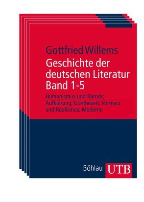 Geschichte der deutschen Literatur Band 1-5 von Willems,  Gottfried