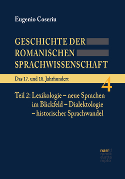 Geschichte der romanischen Sprachwissenschaft von Coseriu,  Eugenio