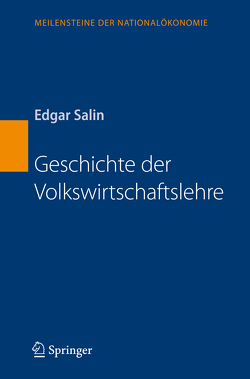 Geschichte der Volkswirtschaftslehre von Salin,  Edgar