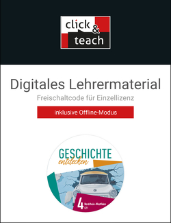 Geschichte entdecken – Nordrhein-Westfalen / Geschichte entdecken NRW click & teach 4 Box von Berger,  Anne-Claire, Bergmeister,  Martin, Dresen,  Rebekka, Gönensay,  Meike, Gorgels,  Anne, Herbers,  Matthias, Herbers-Rauhut,  Cornelia, Heße,  Marius, Laufs,  Florian, Mauritz,  Bence, Pomplun,  Jan-Philipp, Scherzinger,  Jana, Schmidt,  Sabrina, Schulte,  Niklas, Schulte,  Thomas, Schüttenhelm,  Barbara