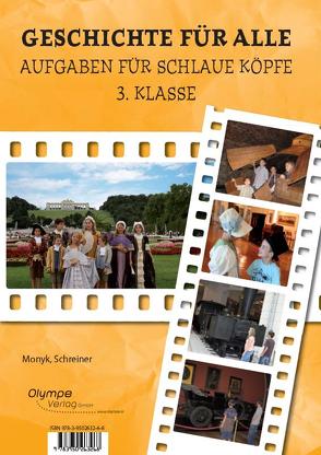 Geschichte für alle 3 – Aufgaben für schlaue Köpfe von Monyk,  Elisabeth, Schreiner,  Eva