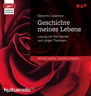 Geschichte meines Lebens von Casanova,  Giacomo, Conrad,  Heinrich, Sander,  Otto, Sauter,  Heinz von, Thormann,  Jürgen