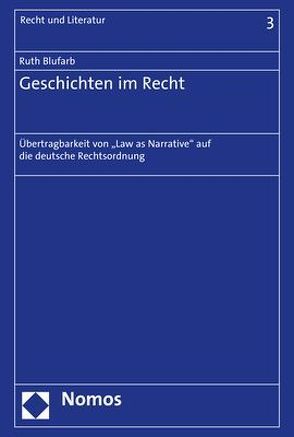 Geschichten im Recht von Blufarb,  Ruth