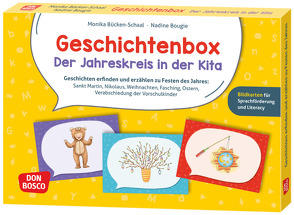 Geschichtenbox: Der Jahreskreis in der Kita von Bougie,  Nadine, Bücken-Schaal,  Monika