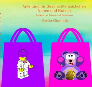 Geschichtensäckchen / Anleitungen für Geschichtensäckchen – Nähen und Nutzen von Nadelpannen,  Nähen,  Häkeln,  Stricken