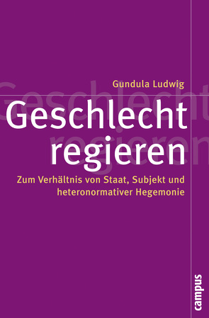 Geschlecht regieren von Ludwig,  Gundula