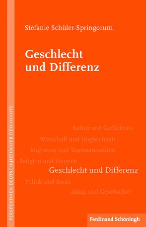 Geschlecht und Differenz von Liedtke,  Rainer, Schüler-Springorum,  Stefanie