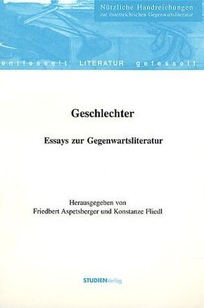 Geschlechter von Aspetsberger,  Friedrich, Fliedl,  Konstanze