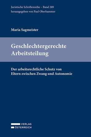 Geschlechtergerechte Arbeitsteilung von Sagmeister,  Maria