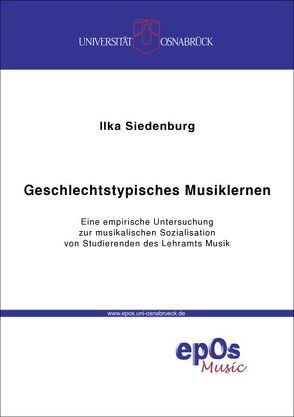 Geschlechtstypisches Musiklernen von Siedenburg,  Ilka