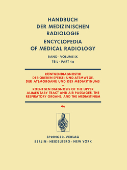 Geschwülste der Bronchien, Lungen und Pleura (a) von Schulze,  Werner