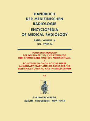 Geschwülste der Bronchien, Lungen und Pleura (a) von Schulze,  Werner