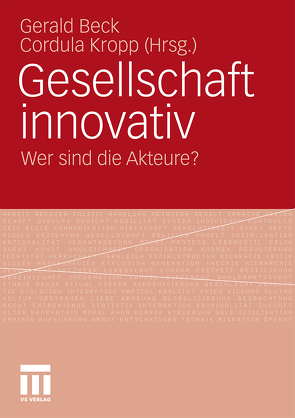 Gesellschaft innovativ von Beck,  Gerald, Kropp,  Cordula