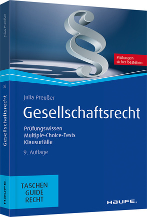 Gesellschaftsrecht von Preußer,  Julia