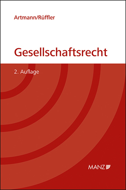 Gesellschaftsrecht von Artmann,  Eveline, Rüffler,  Friedrich