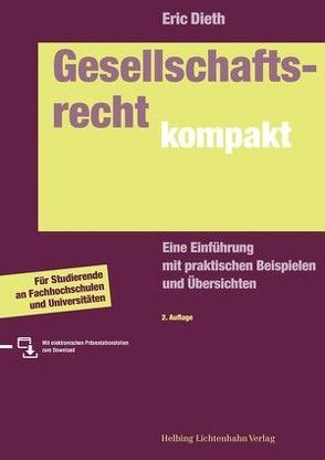 Gesellschaftsrecht kompakt von Dieth,  Eric