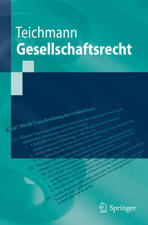 Gesellschaftsrecht von Teichmann,  Christoph