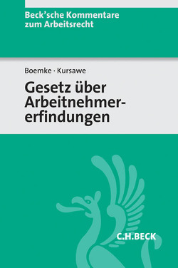 Gesetz über Arbeitnehmererfindungen von Boemke,  Burkhard, Engemann,  Peter, Gennen,  Klaus, Hoppe-Jänisch,  Daniel, Kursawe,  Stefan, Nebel,  Julian, Raif,  Alexander, Sachadae,  Till, Ulrici,  Bernhard