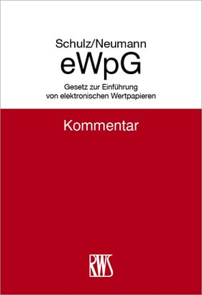 eWpG von Neumann,  Karl-Alexander, Schulz,  Stephan